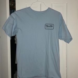 Men’s light blue Brixton Tee SIZE M